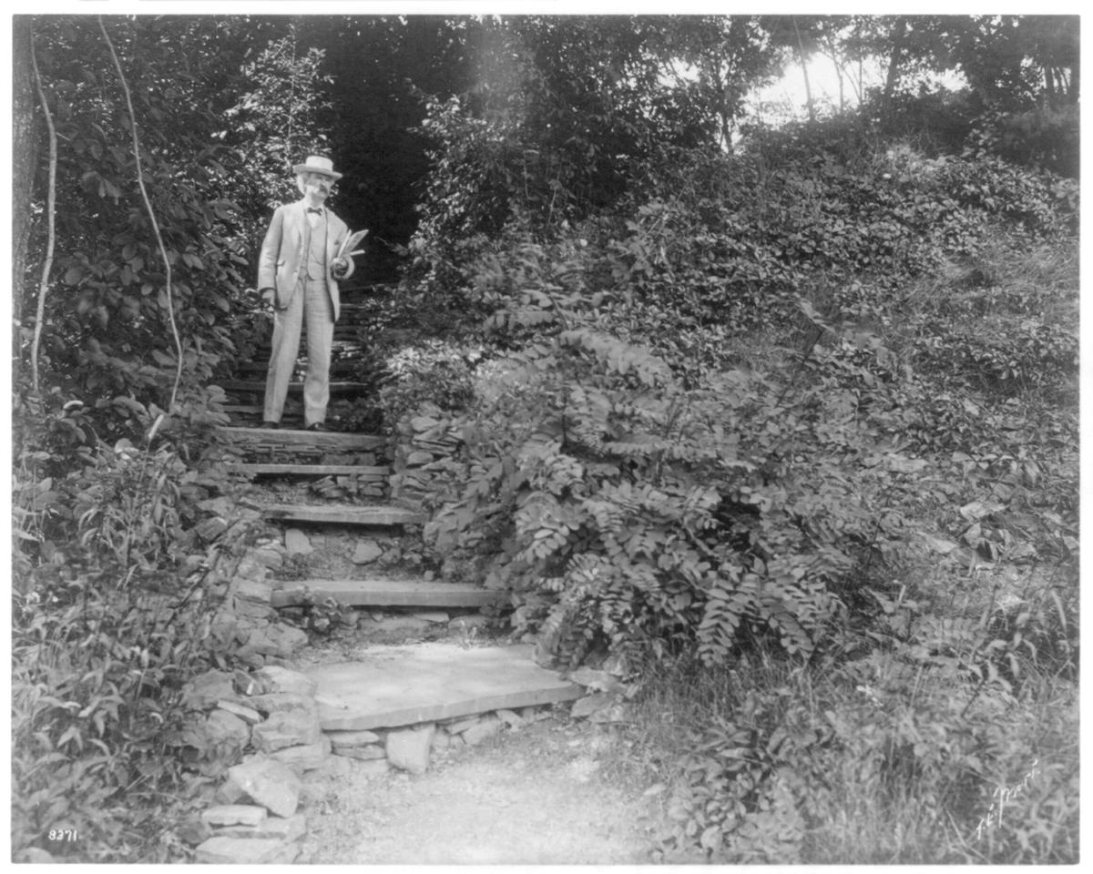 Some of Twain's daily habits were unconventional, but he encouraged his readers to find the lifestyle that worked best for them. (Library of Congress)