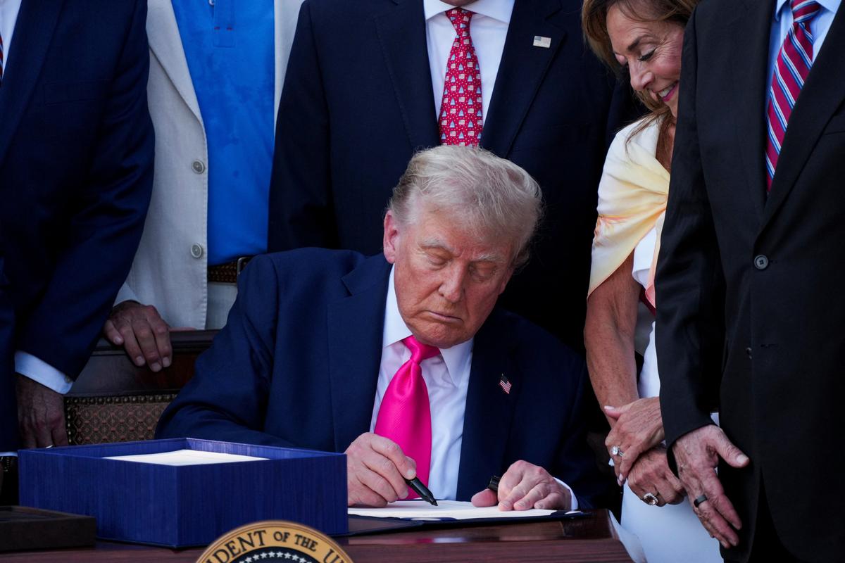 Trump Signs Bill to Cancel $9 Billion for Foreign Aid, Public Broadcasting