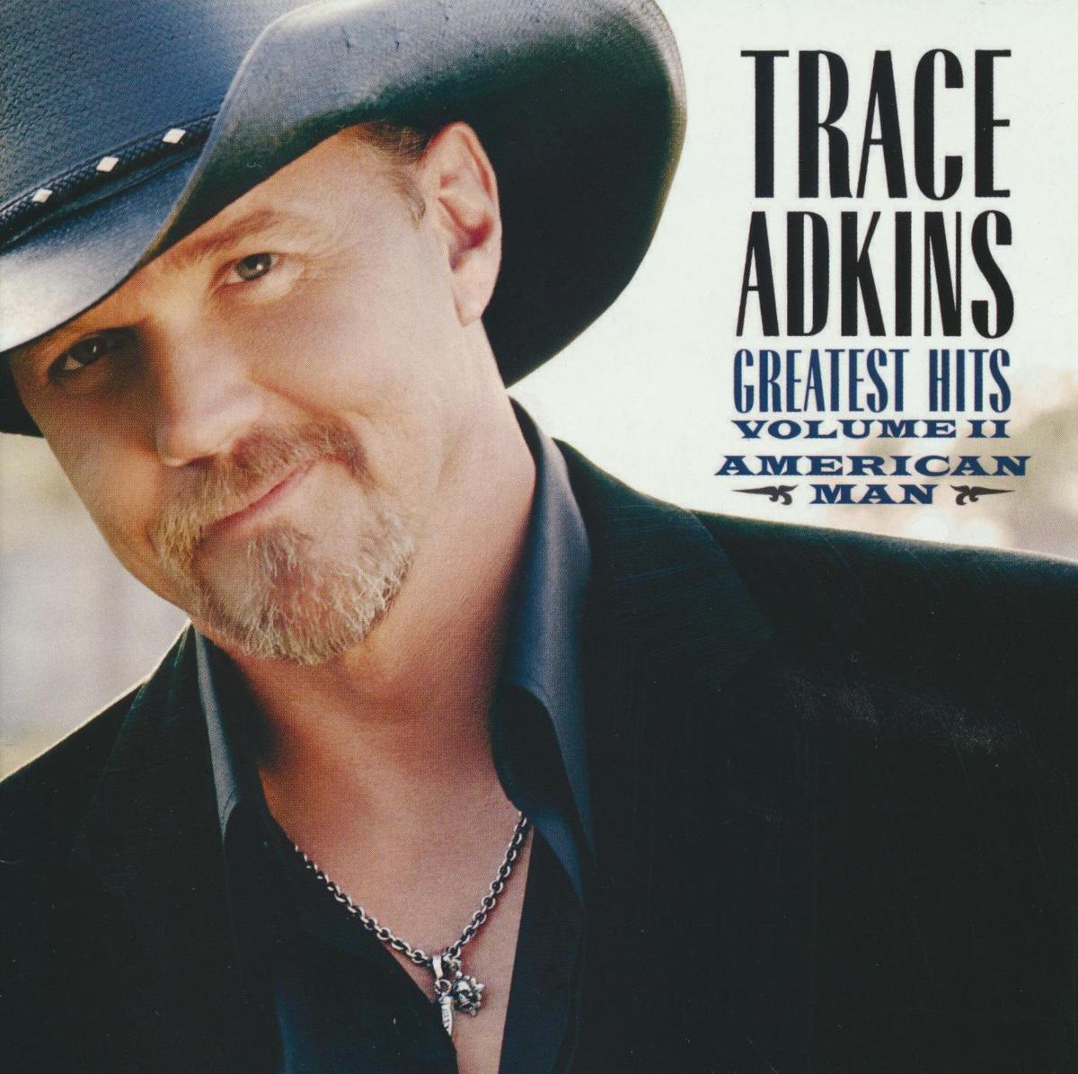 Cover of Trace Adkins's 2007 album "American Man: Greatest Hits Volume II," featuring the hit song "You're Gonna Miss This." Internet Archive. (Public Domain)
