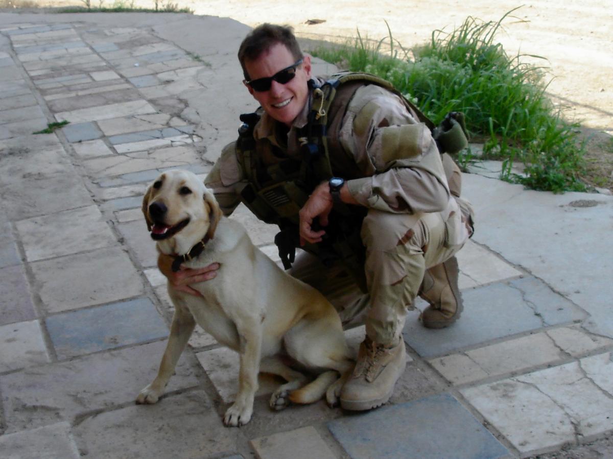 Doolittle after a mission in Fallujah, Iraq, in Feb. 2007. (Courtesy of John Doolittle)