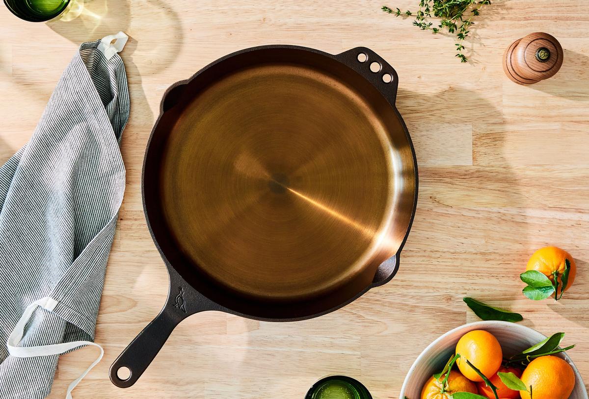 Smithey’s best-selling No. 12 Skillet. (Courtesy of Smithey Ironware)