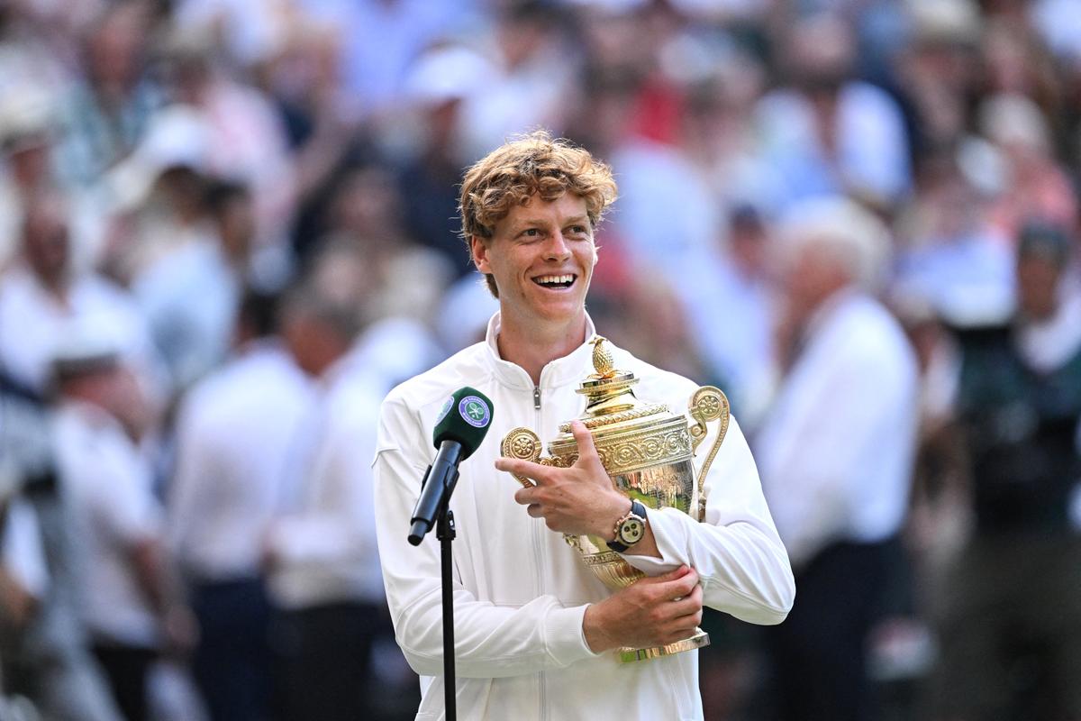 Jannik Sinner Beats 2-time Defending Champion Carlos Alcaraz to Win His First Wimbledon Title
