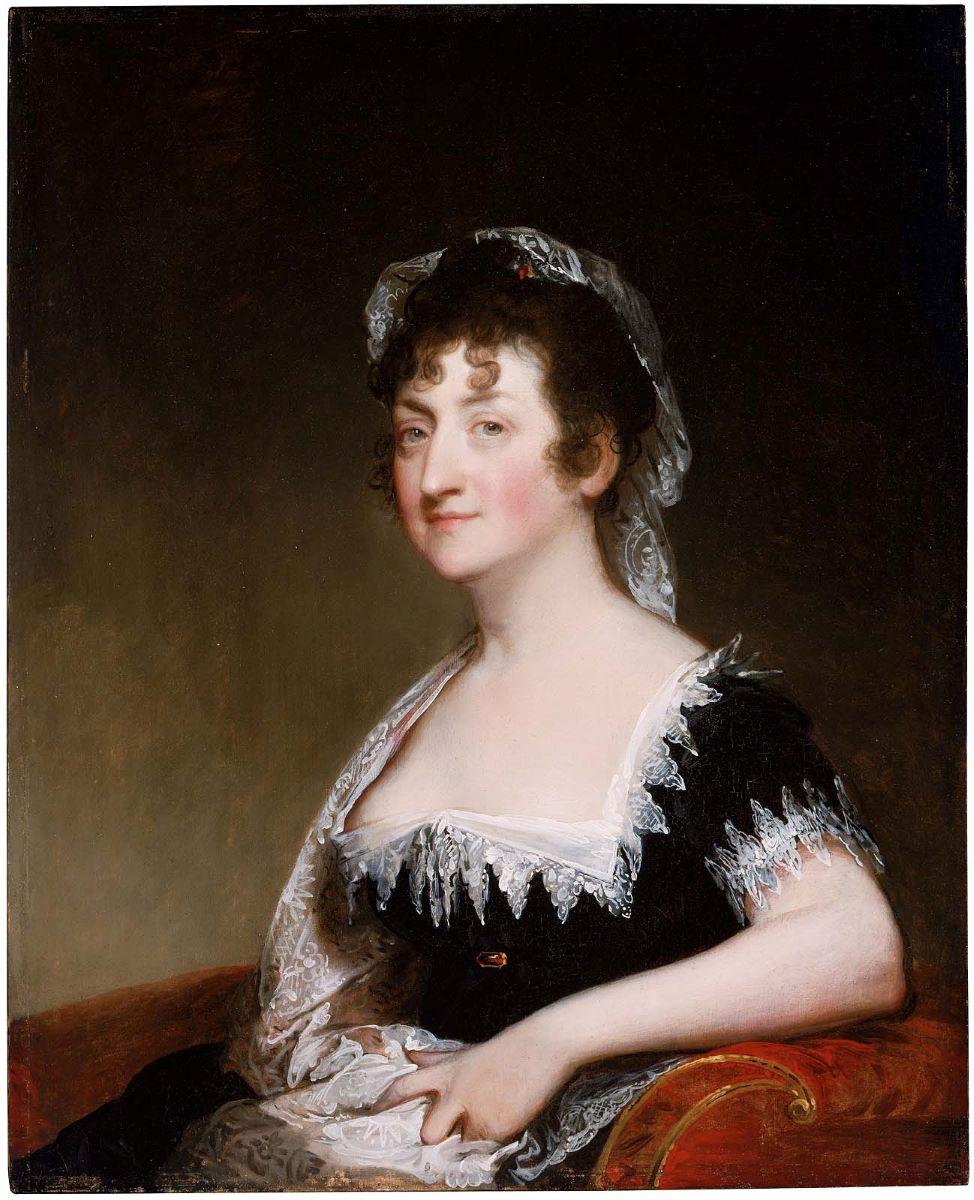A portrait of Hepzibah Clarke Swan by Gilbert Stuart, 1808. Museum of Fine Arts, Boston. (Public Domain)