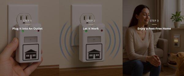 Riddex Plus keeps millions of Americans' homes 100% Pest-Free without toxic chemicals.