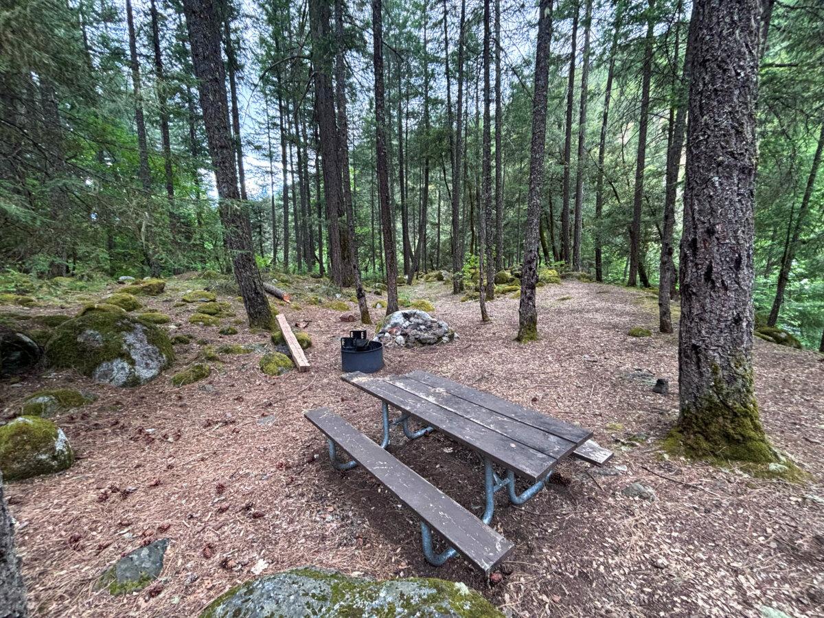 The Ripstein campground has 10 sites for tent camping near the popular Canyon Creek trailhead, three hours north of Sacramento, California. (Jaclyn Cosgrove/Los Angeles Times/TNS)