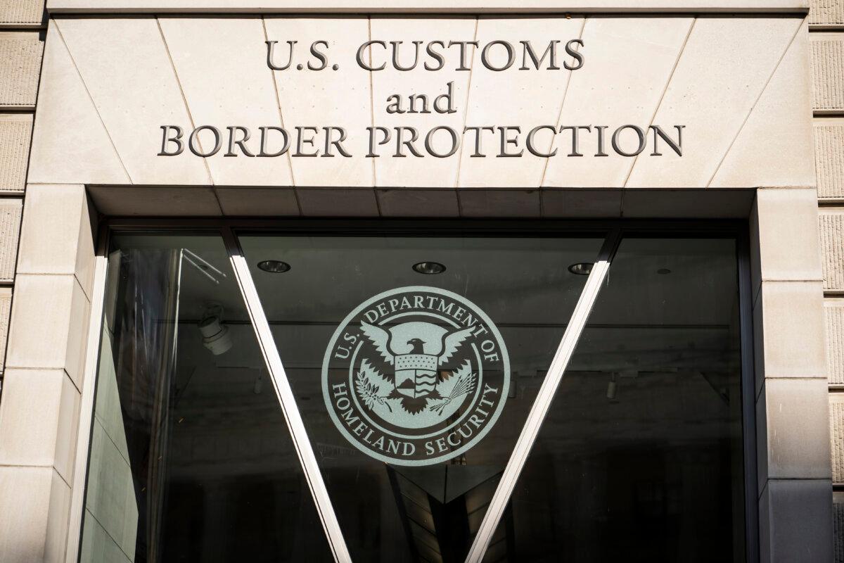 The U.S. Department of Homeland Security in Washington on Aug. 12, 2024. (Madalina Vasiliu/The Epoch Times)