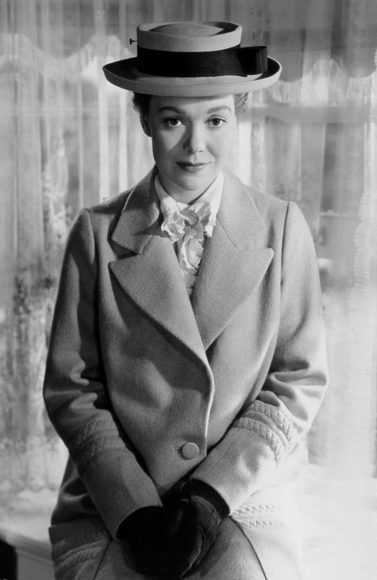 Louise Mason (Jane Wyman) cares for other people's children, in "The Blue Veil." (RKO Radio Pictures)