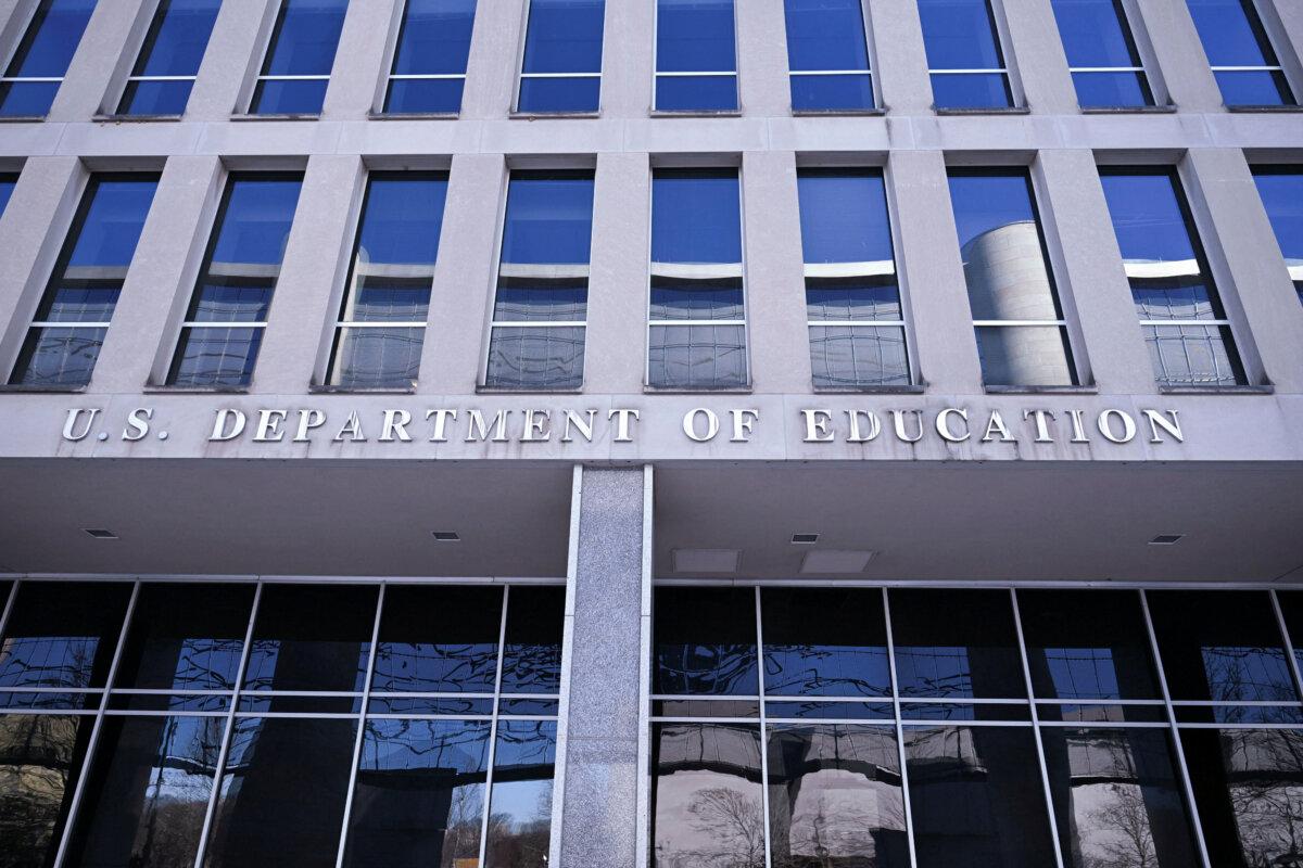 A view of the Department of Education building in Washington on Feb. 1, 2025. (Annabelle Gordon/Reuters)
