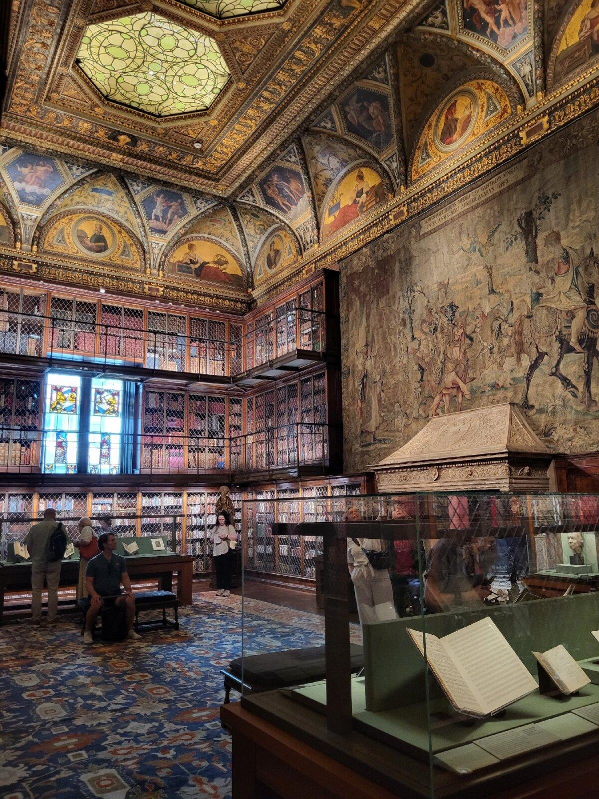 The original library of financier J.P. Morgan is now the centerpiece of the Morgan Library & Museum in New York City, a breathtaking reminder of the power of art, literature, and legacy. (Photo courtesy of Tony Winders)