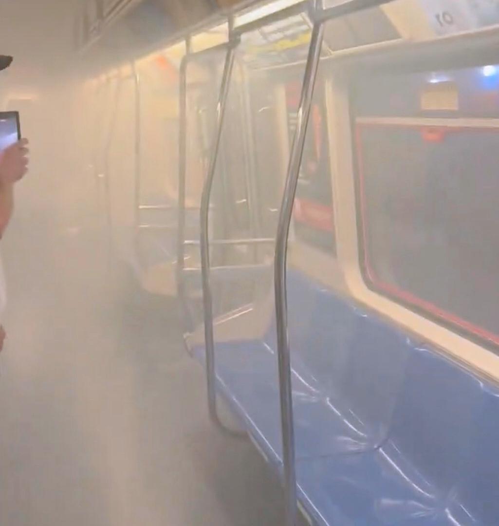 Flames and Smoke Force Passengers to Flee New York City Area Train
