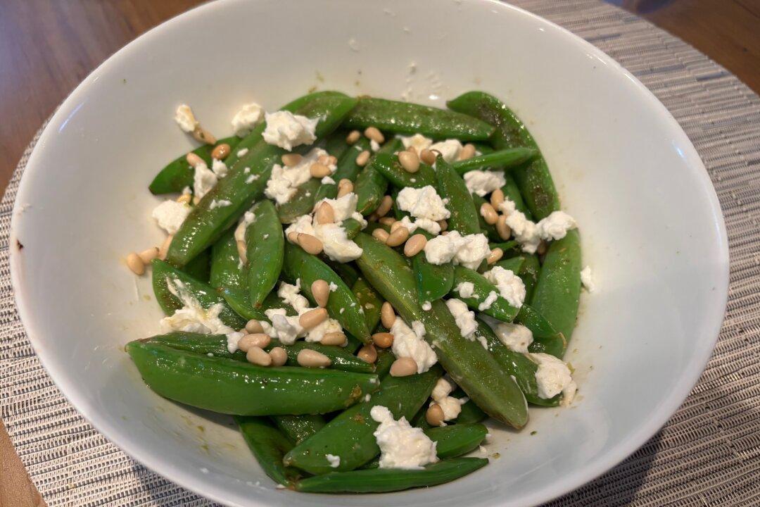This Delightful Sugar Snap Pea Side Dish Also Makes a Wonderful Starter