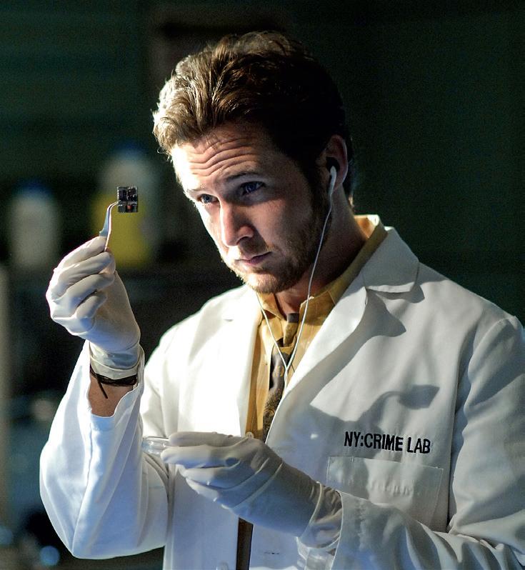 Buckley played the role of crime lab technician Adam Ross in “CSI: NY.” (MovieStillsDB)
