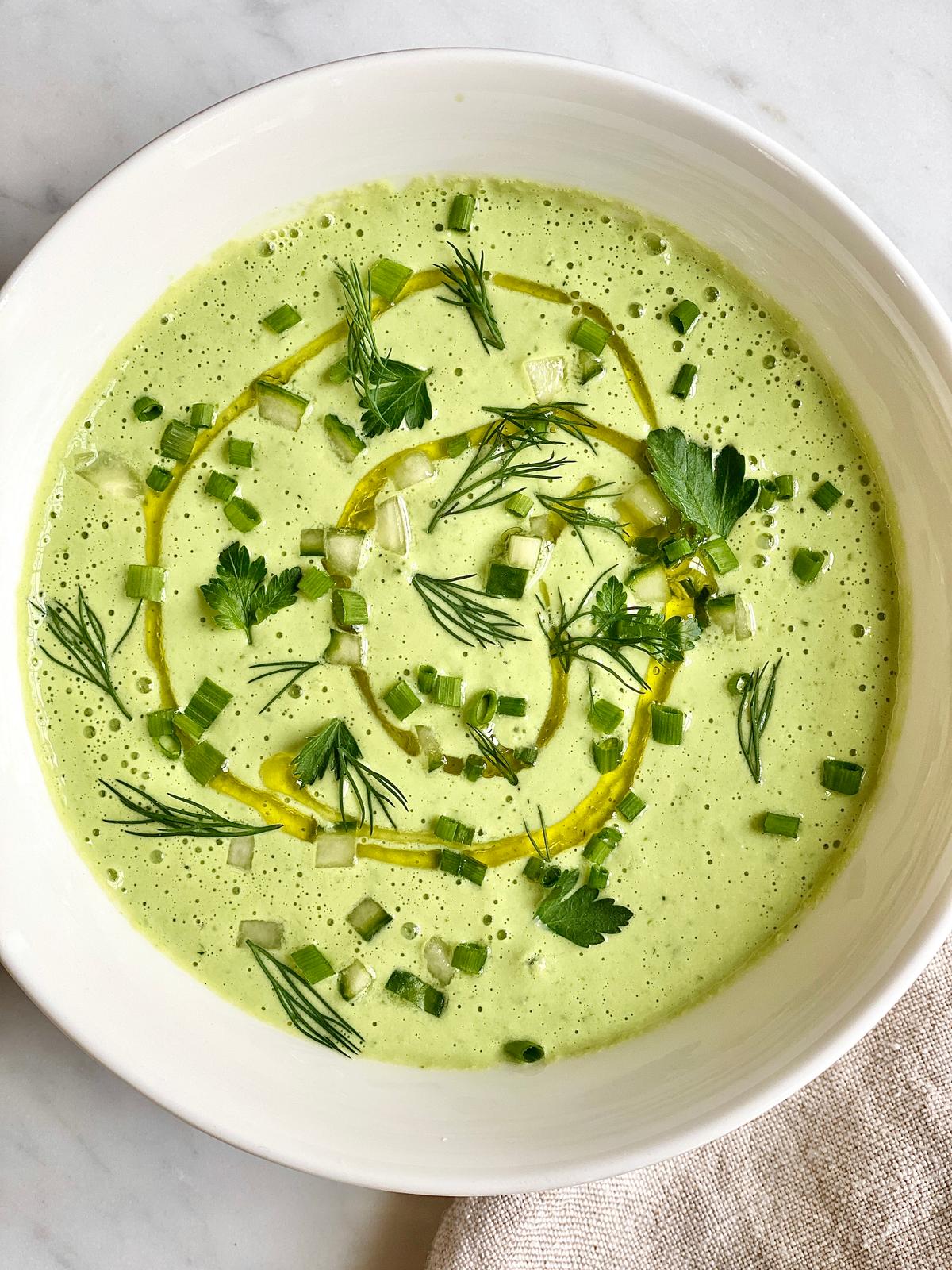 This Cucumber Soup Is My Favorite Way to Beat the Heat