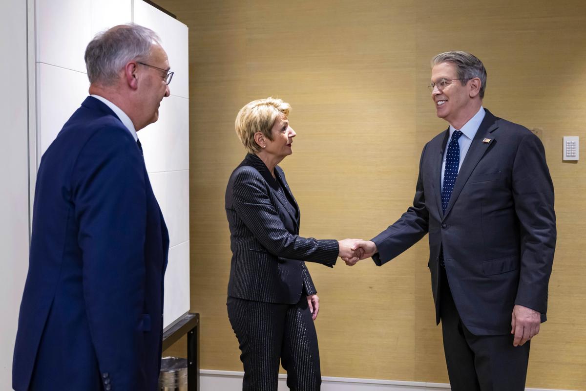 Swiss President, Economy Minister Head to Washington in Bid to Lower Tariffs