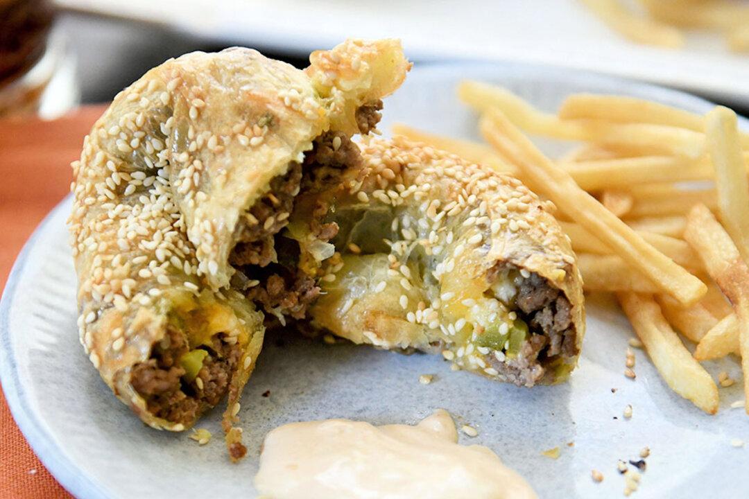 Cheeseburger Rice Paper Spirals Offer Tasty Gluten-Free Option