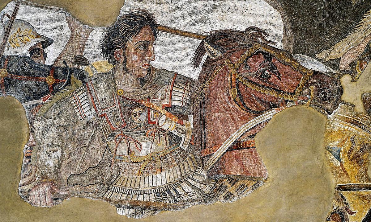 Alexander Mosaic, House of the Faun, Pompeii, circa 100 B.C. (Public Domain)