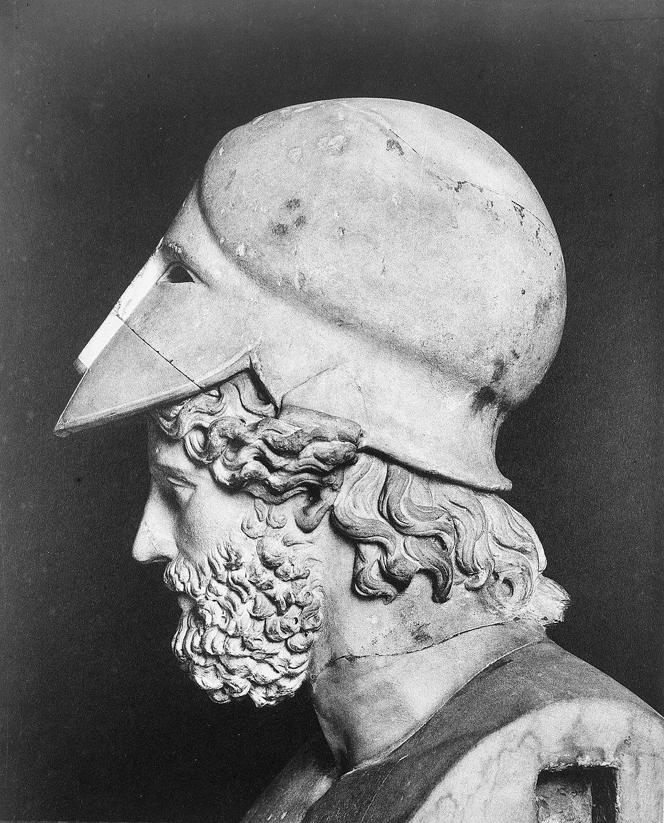 A 1926 photograph of a bust of Themistocles. (<a href="https://www.cultureelerfgoed.nl/">Rijksdienst voor het Cultureel Erfgoed</a>/<a href="https://creativecommons.org/licenses/by-sa/4.0/deed.en">CC BY-SA 4.0</a>)