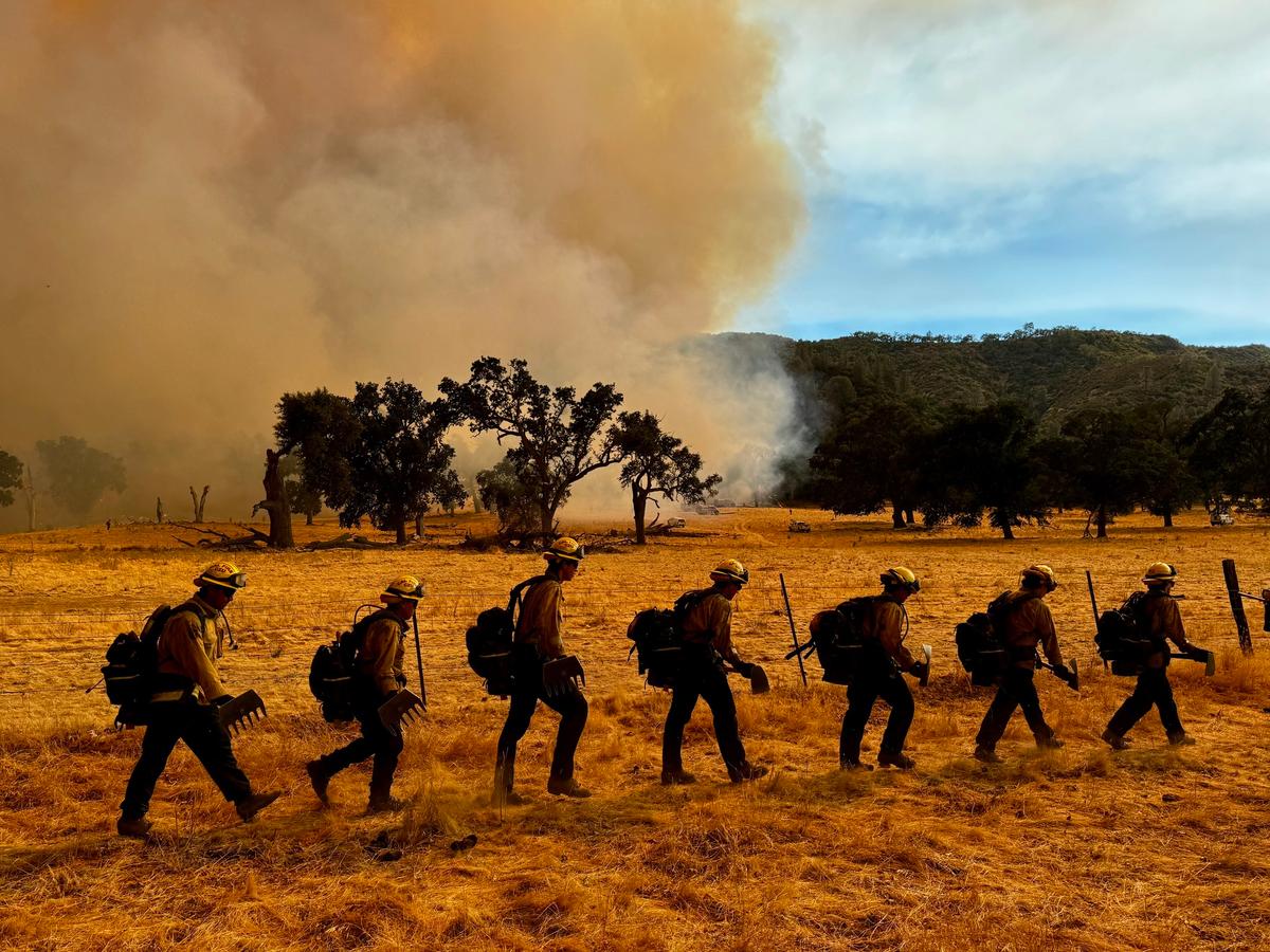 Southern California Megafire Nears San Luis Obispo in Wine Country