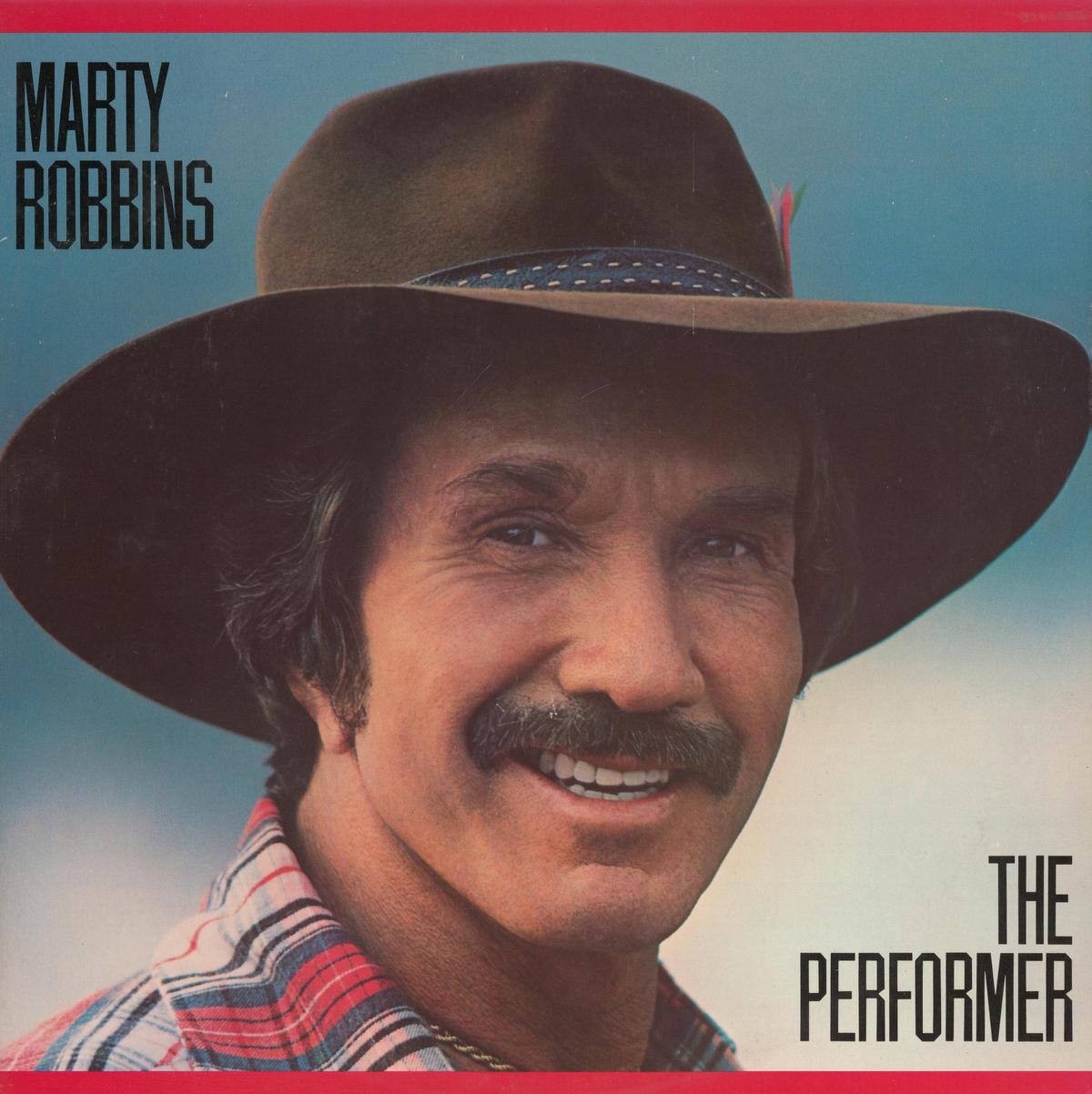 Cover of Marty Robbins 1979 album "The Performer." Internet Archive. (Public Domain)