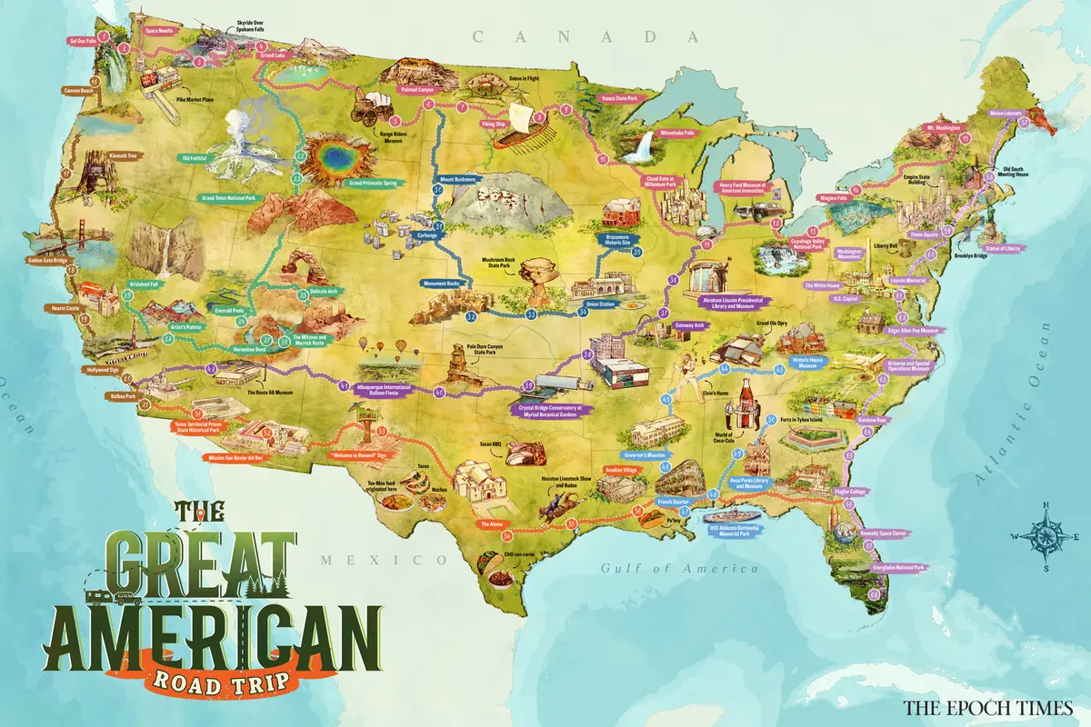 Infographic: The Great American Road Trip thumbnail