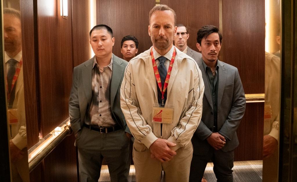 Hutch Mansell (Bob Odenkirk, C), in "Nobody 2." (Universal Pictuers)
