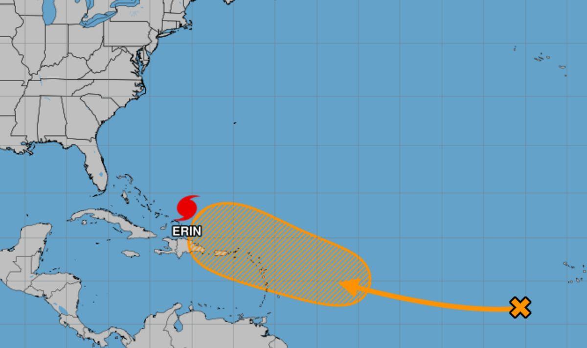 New Tropical Disturbance Forming Behind Hurricane Erin, Federal Forecasters Say