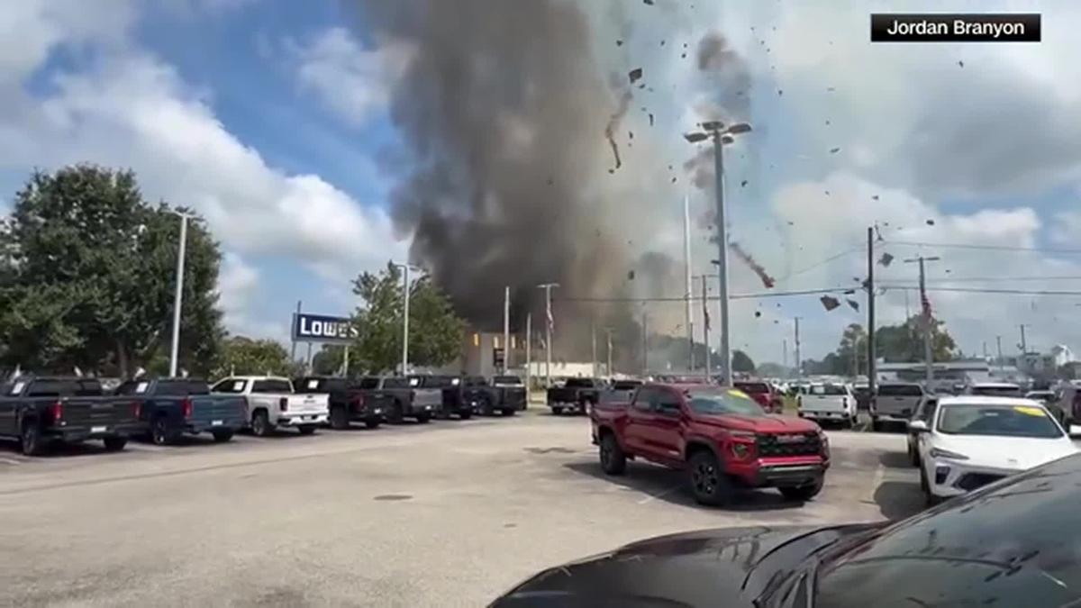 Brand New Veterinary Hospital Explodes After Car Hits Gas Line, North Carolina Police Say