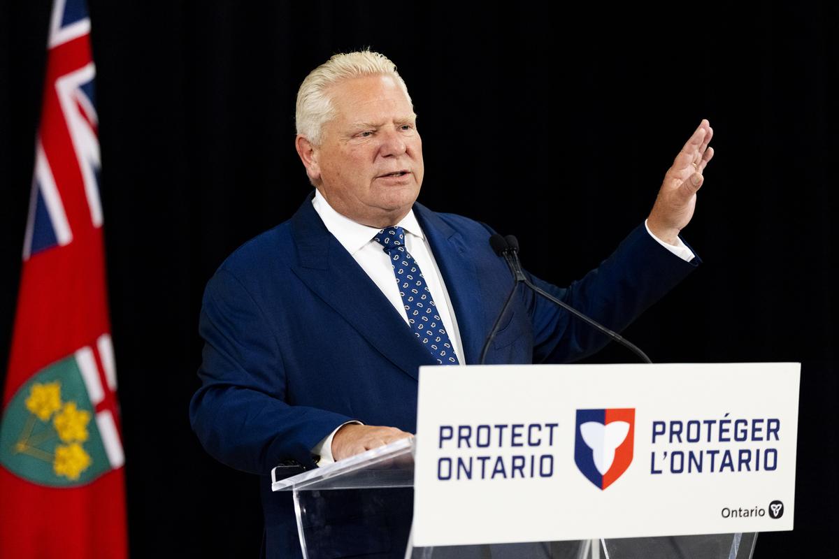 Ontario Premier Doug Ford Says He Threatened Home Depot Shoplifter With a Beating