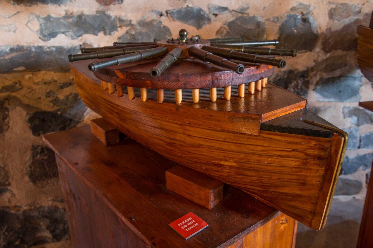 Many pieces of modern machinery were inspired by Da Vinci's creations. (Courtesy of Tom Rizzo, the Artisans of Florence)