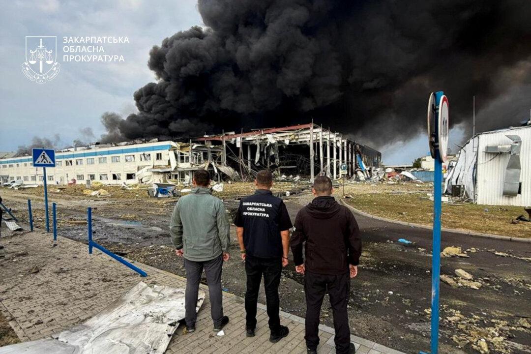 Russian Attack on Western Ukraine Hit American-Owned Factory, Ukrainian Officials Say