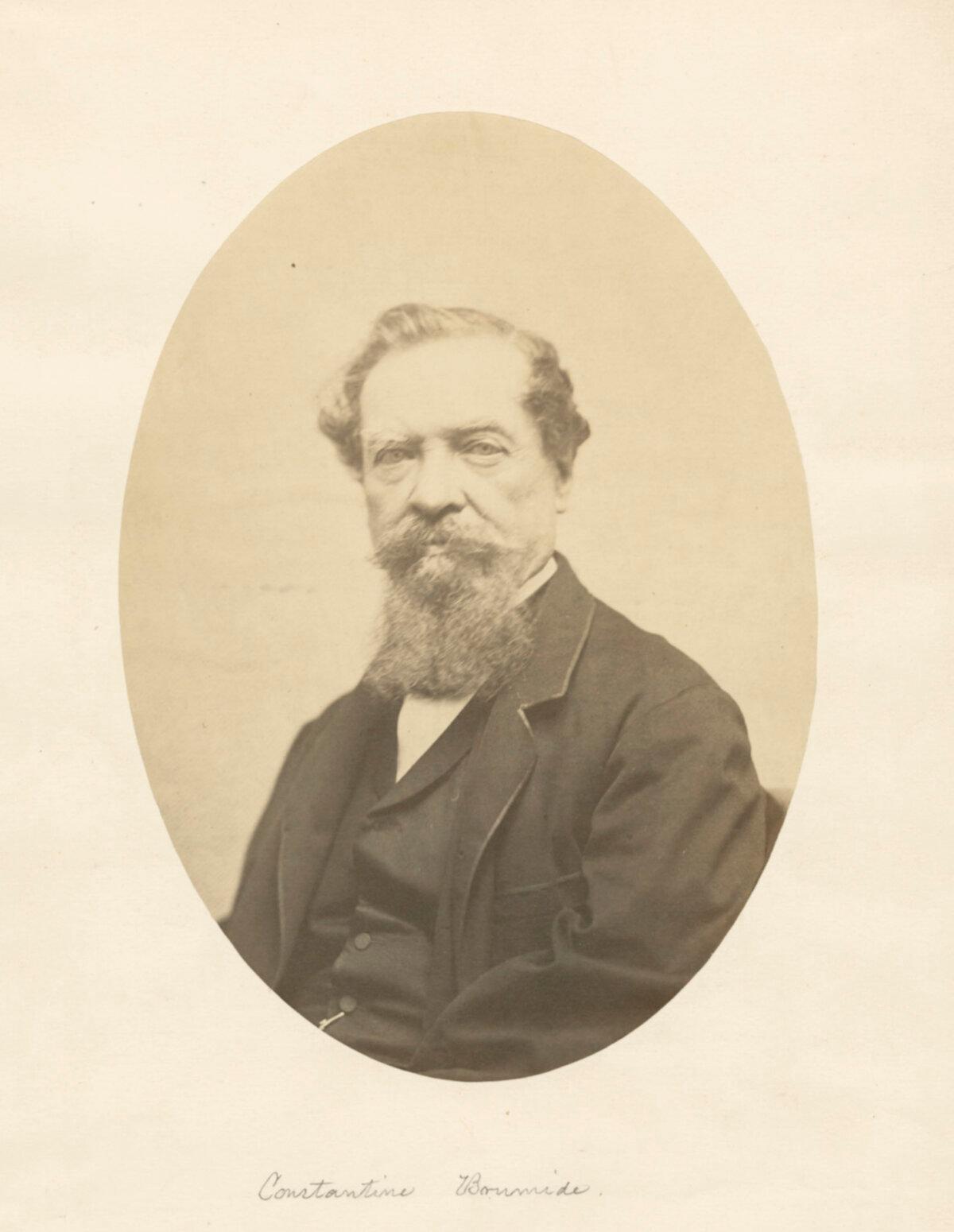 A portrait of Constantino Brumidi, 1865, by Alexander Gardner. Department of Image Collections, National Gallery of Art Library, Washington. (Public Domain)