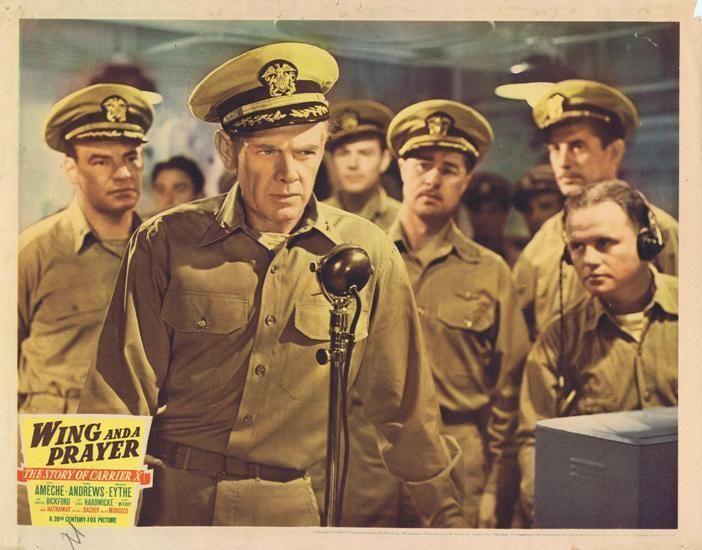 Lobby card for “Wing and a Prayer.” (20th Century Fox/MovieStillsDB)