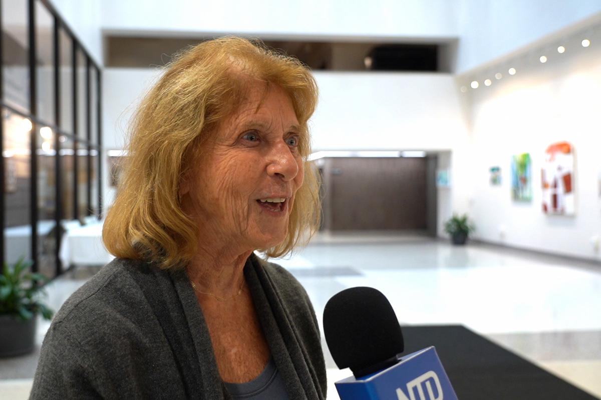 Councilwoman Janet Kilpatrick attends the New Castle County Council meeting, where Resolution No. 25-151 supporting Falun Gong practitioners’ religious freedom was passed, in Delaware on Aug. 26, 2025. (Jennifer Yang/The Epoch Times)