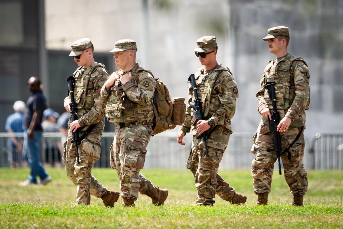 Trump Suggests Sending National Guard to New Orleans