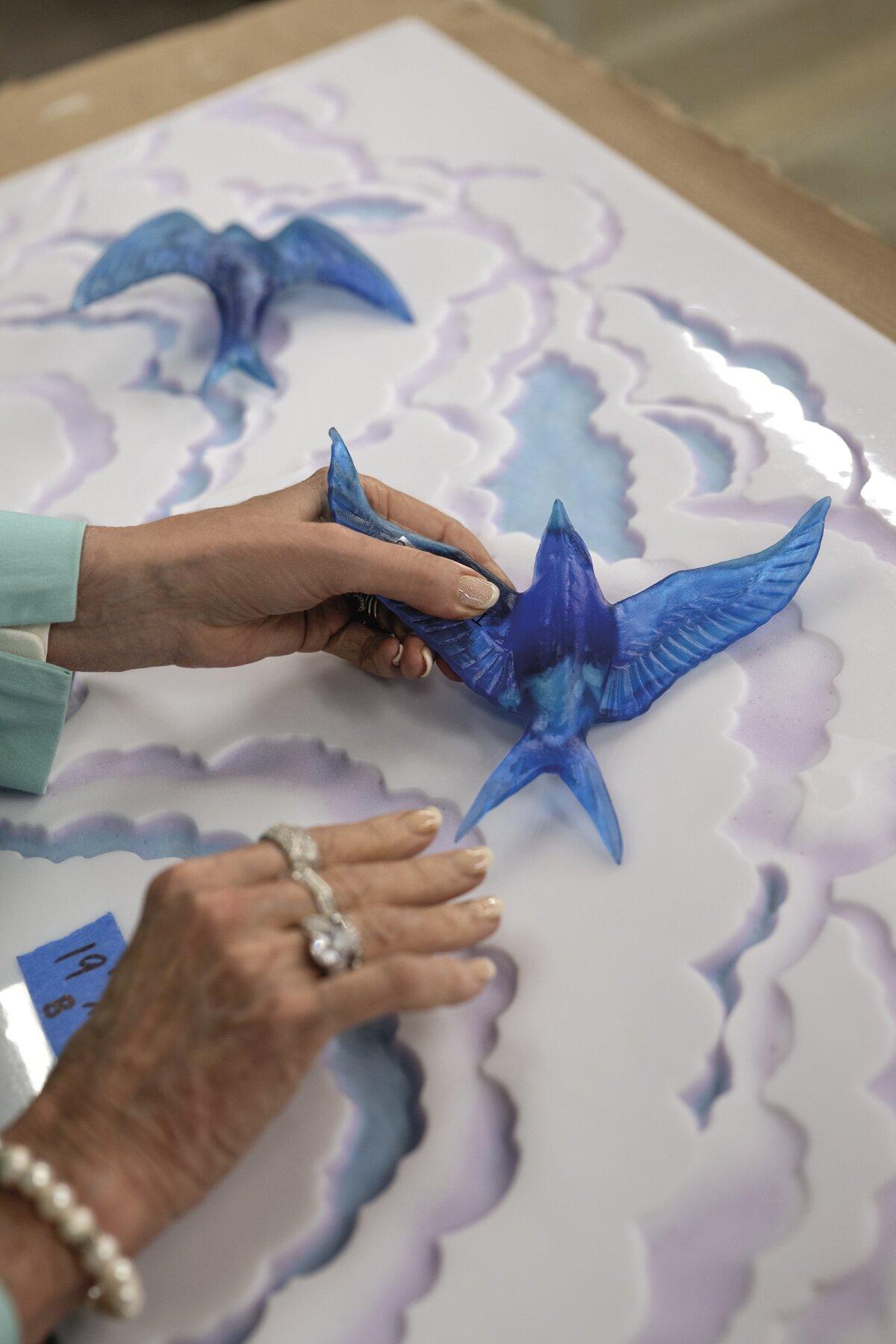 The techniques employed by Duggan enable her to render delicate details. (Adhiraj Chakrabarti)