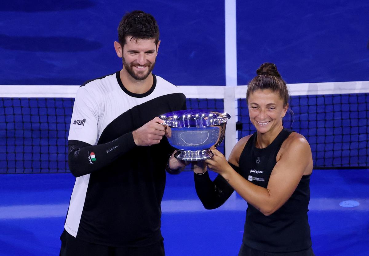 Tennis-Errani, Vavassori Hope Mixed Doubles Win Earns Respect for Overlooked Event