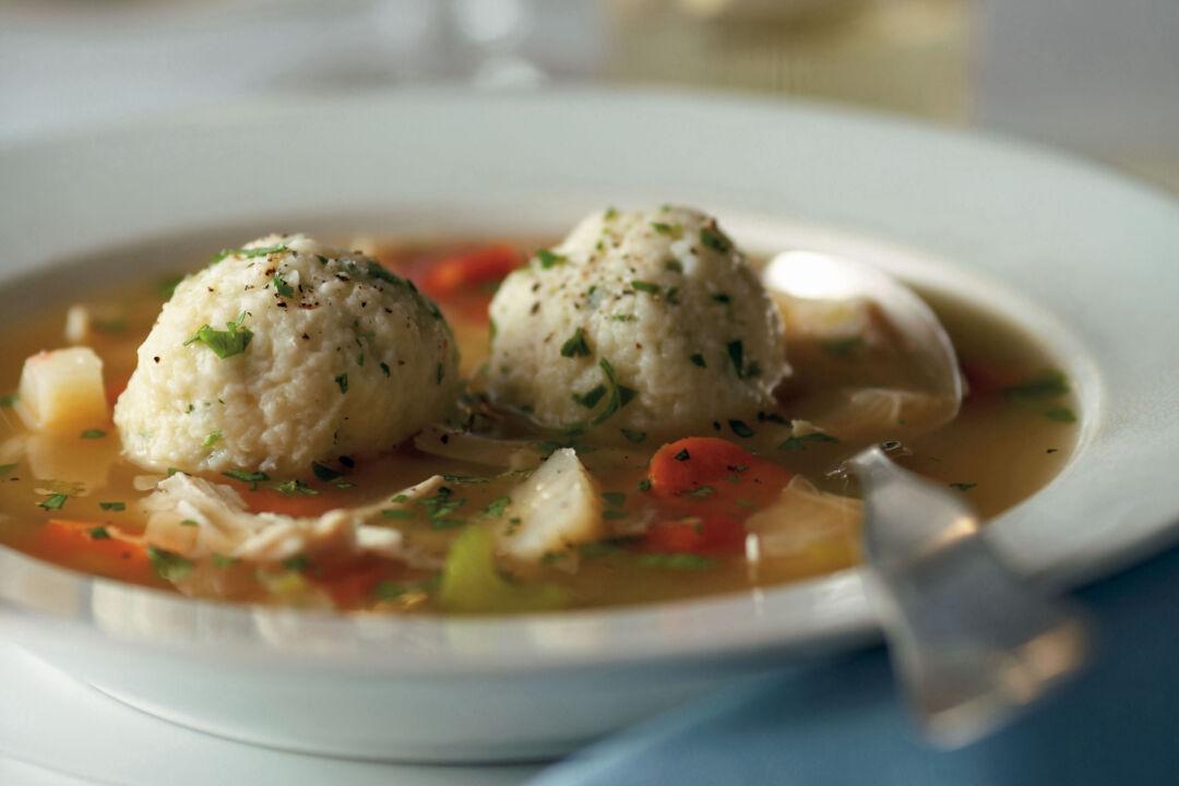 A Jewish New Year Favorite: Chicken Soup With Herbed Matzo Balls