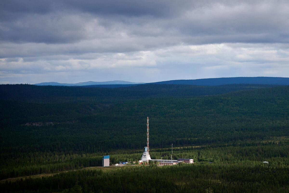 The Esrange Space Center near Kiruna, Sweden, on Aug. 19, 2025. (Malin Haarala/AP)