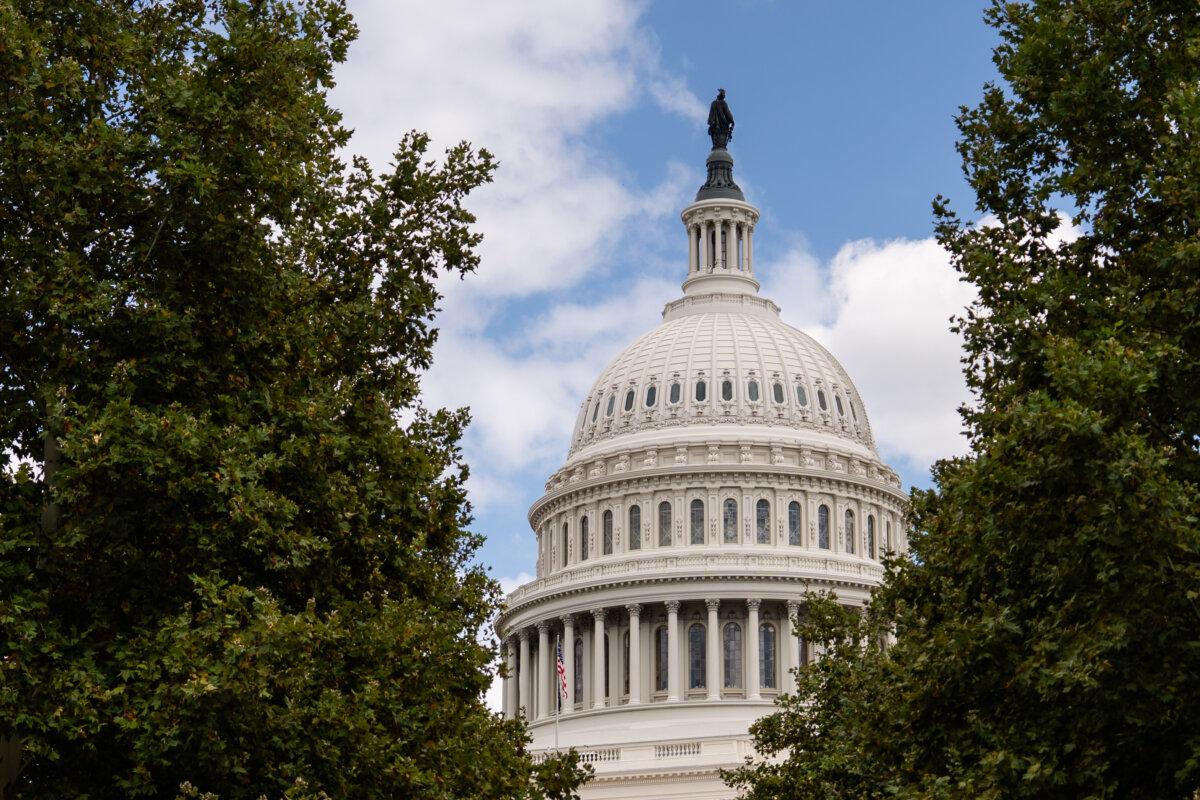 The U.S. Capitol on Sept. 2, 2025. (Madalina Kilroy/The Epoch Times)
