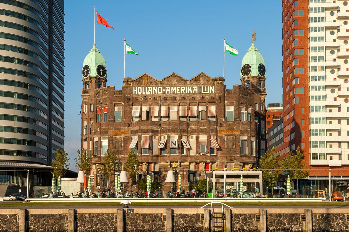 Hotel New York is located in the former headquarters of the Holland America Line. The building dates back to 1901 and once served as the departure point for thousands of emigrants leaving for the United States. (TasfotoNL/Shutterstock)