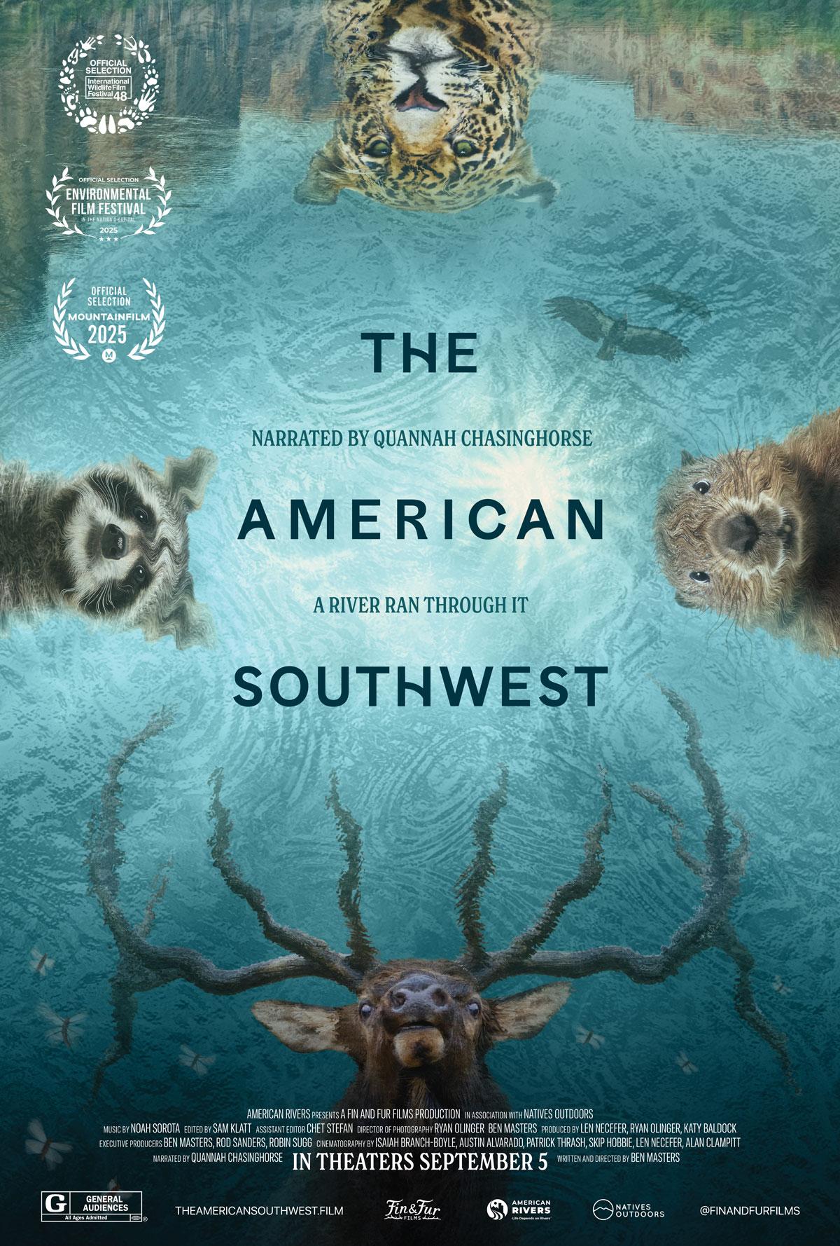 Promotional poster for "The American Southwest." (Fin & Fur Films)