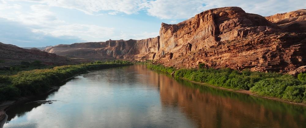 A section of the Colorado River flows freely, in "The American Southwest." (Fin & Fur Films)