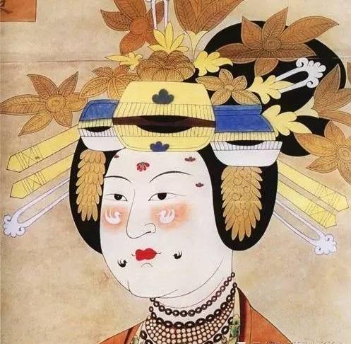 Buddhist donors in Tang costume, by unknown Tang artist, from Mo-kao Cave, near the ancient Silk Road city of Dunhuang in the Gansu Province of northwestern China. (Public Domain)