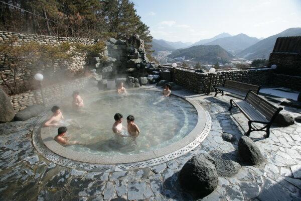 Spa Meditation at Suanbo Hot Springs. (Chungju Municipality)