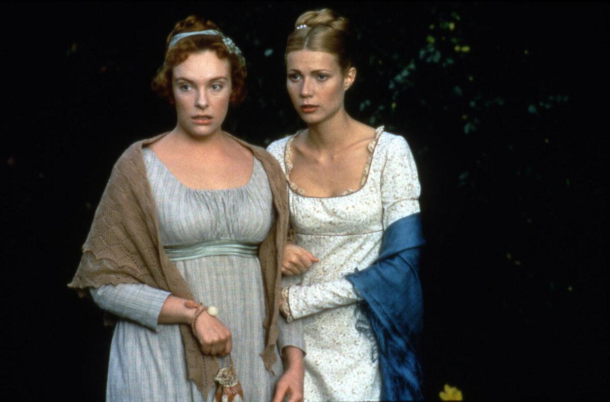 Harriet Smith (Toni Collette) is advised by Emma Woodhouse (Gwyneth Paltrow), in "Emma." (Miramax/MovieStillsDB)