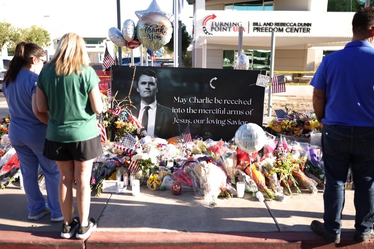 Turning Point USA Announces Memorial Service for Slain Founder Charlie Kirk