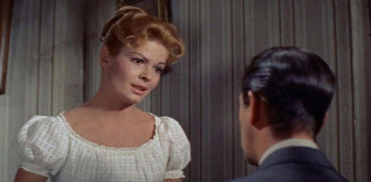 Peggy, Wade’s soon-to-be-wife (Patricia Owens), and Jake Wade (Robert Taylor), in “The Law and Jake Wade.” (MGM)