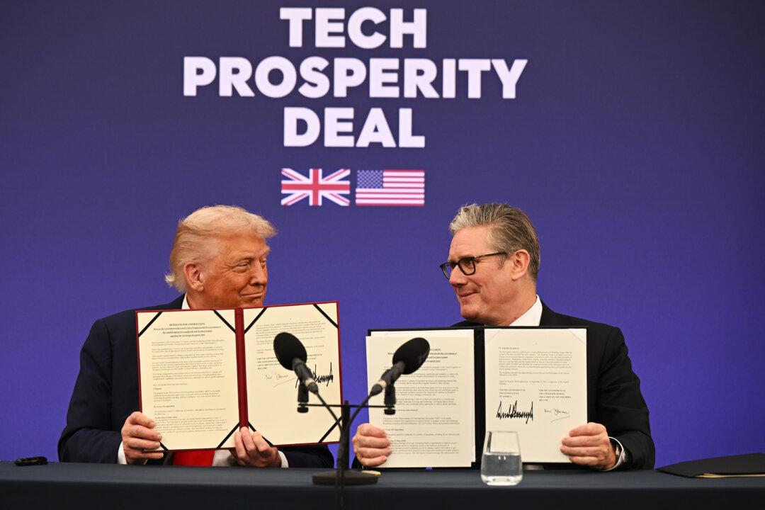 Trump, Starmer Seal Record $340 Billion ‘Tech Prosperity Deal’