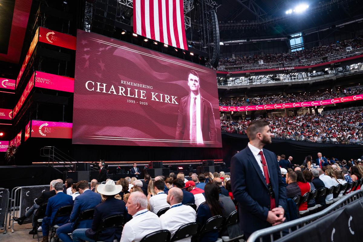 Kirk Remembered for His Faith, Courage at Memorial Service Attended by Tens of Thousands