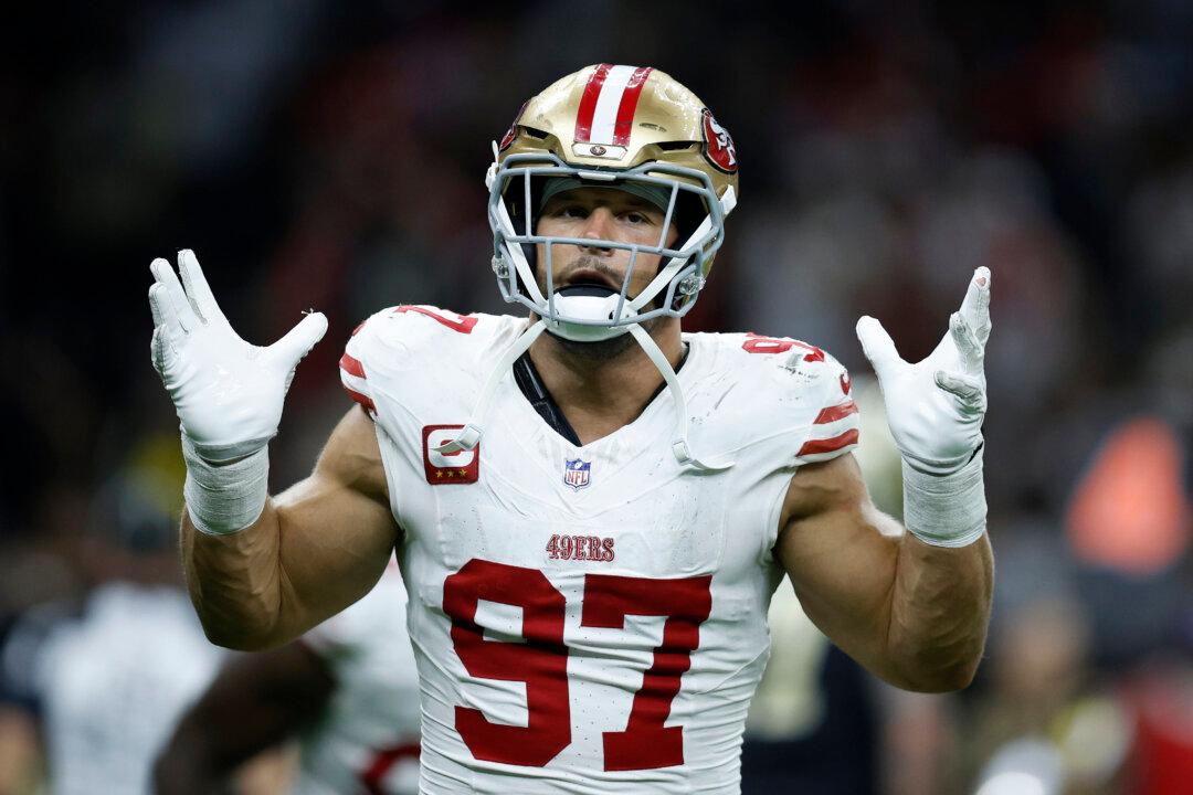 49ers Lose Defensive Star Nick Bosa for the Season After His ACL Tear